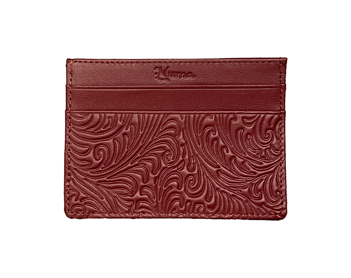 NUMA Card Holder - Wine Red