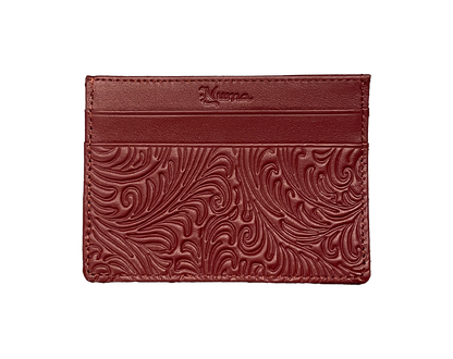 NUMA Card Holder - Wine Red