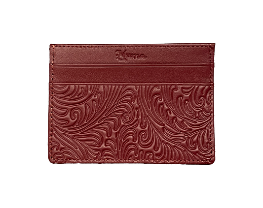 NUMA Card Holder - Wine Red